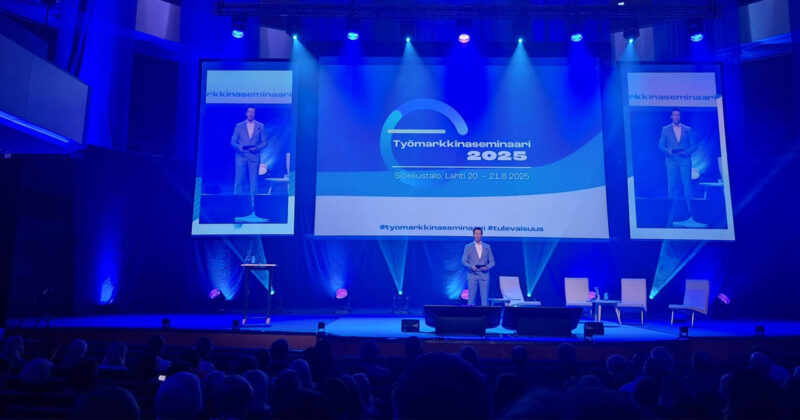 Lahti-seminaari 20.8.2025, juontaja Jussi-Pekka Rantanen