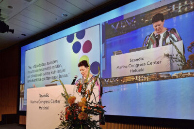 Puheenjohtaja Päivi Inberg