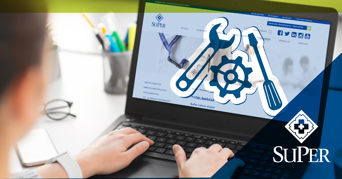 Häiriöitä sähköisissä jäsenpalveluissa 9.12. kello 16 alkaen