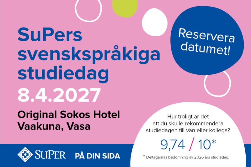 SuPers svenskspråkiga studiedag 2027.